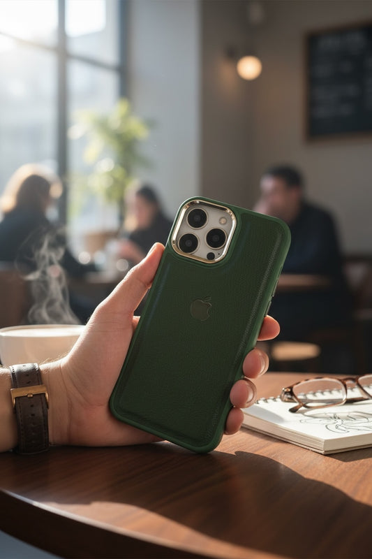 Green Leather X Case