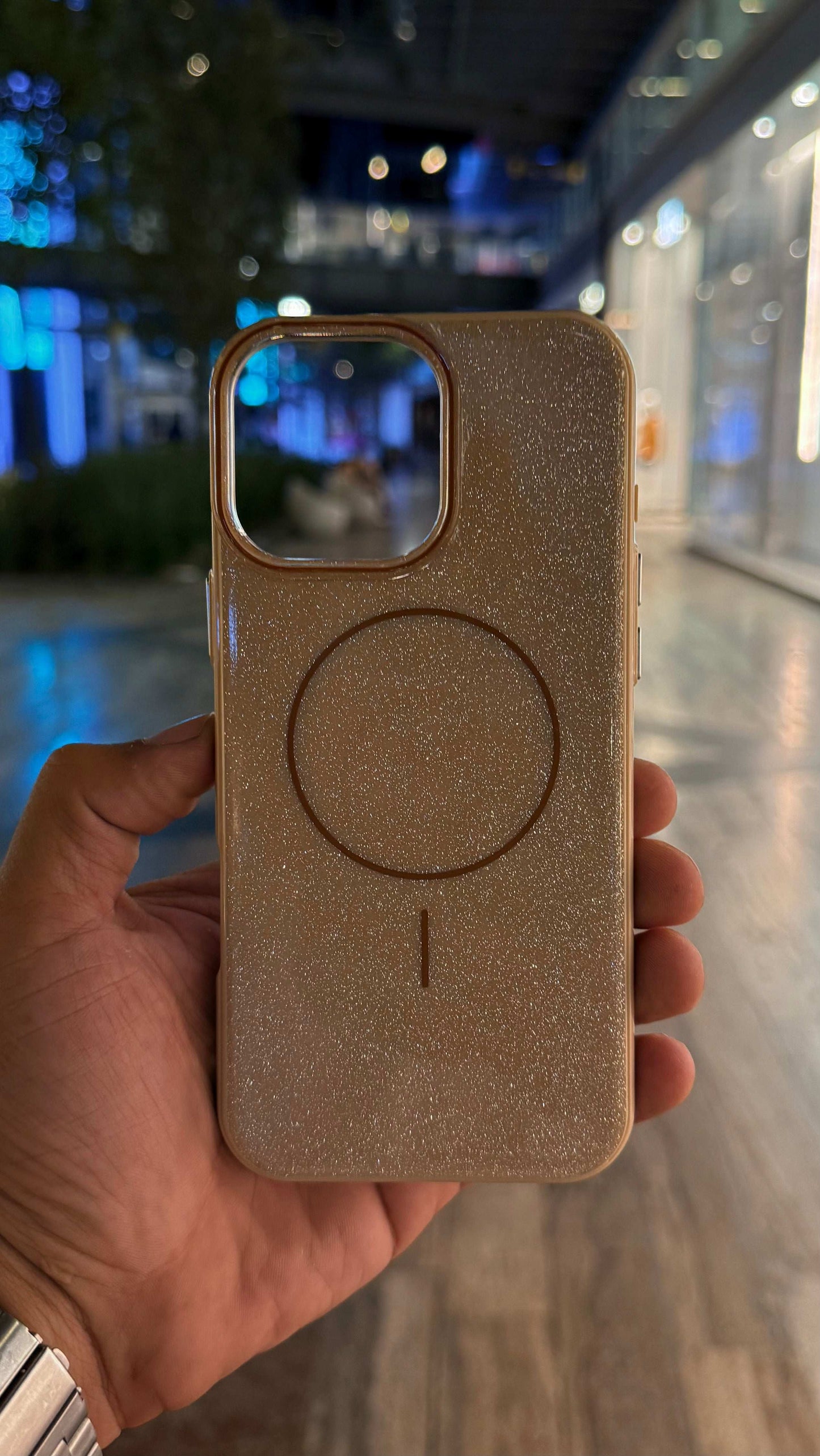 Brown Glitter Case - Stretto X