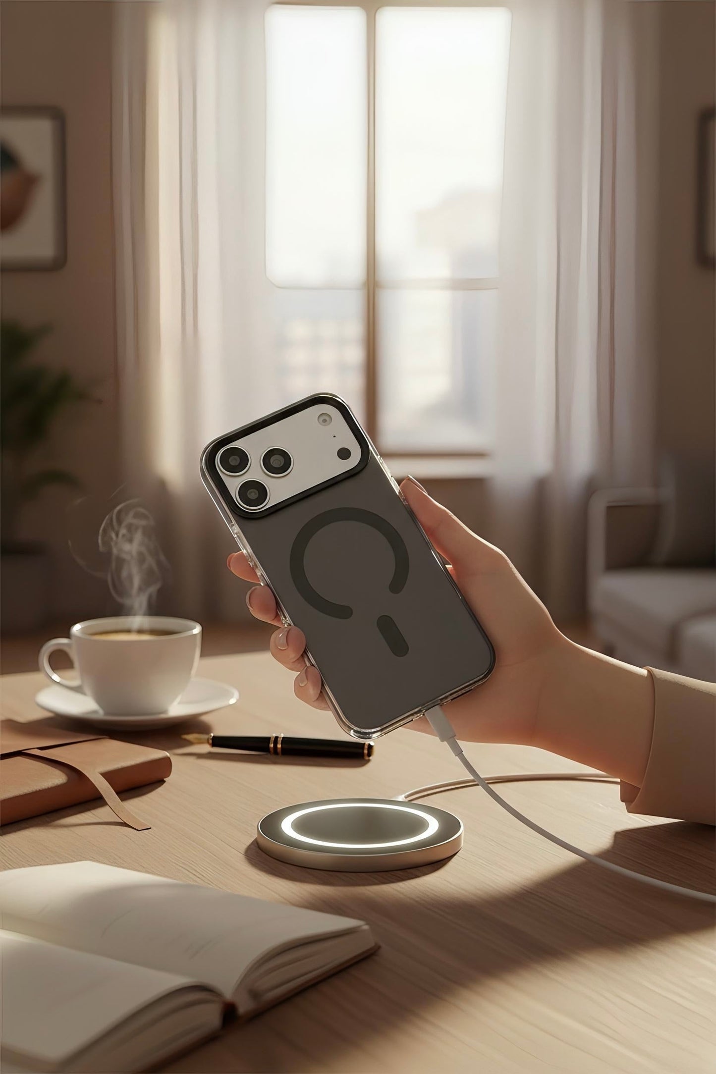 Tornasol Negro MagSafe