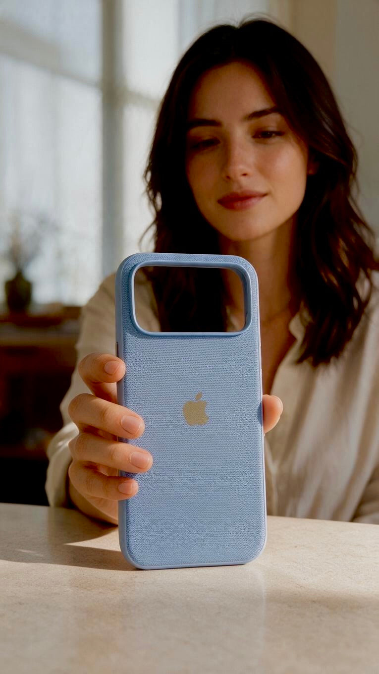 Glacier TW Case para iPhone | Funda Tejida Premium con MagSafe