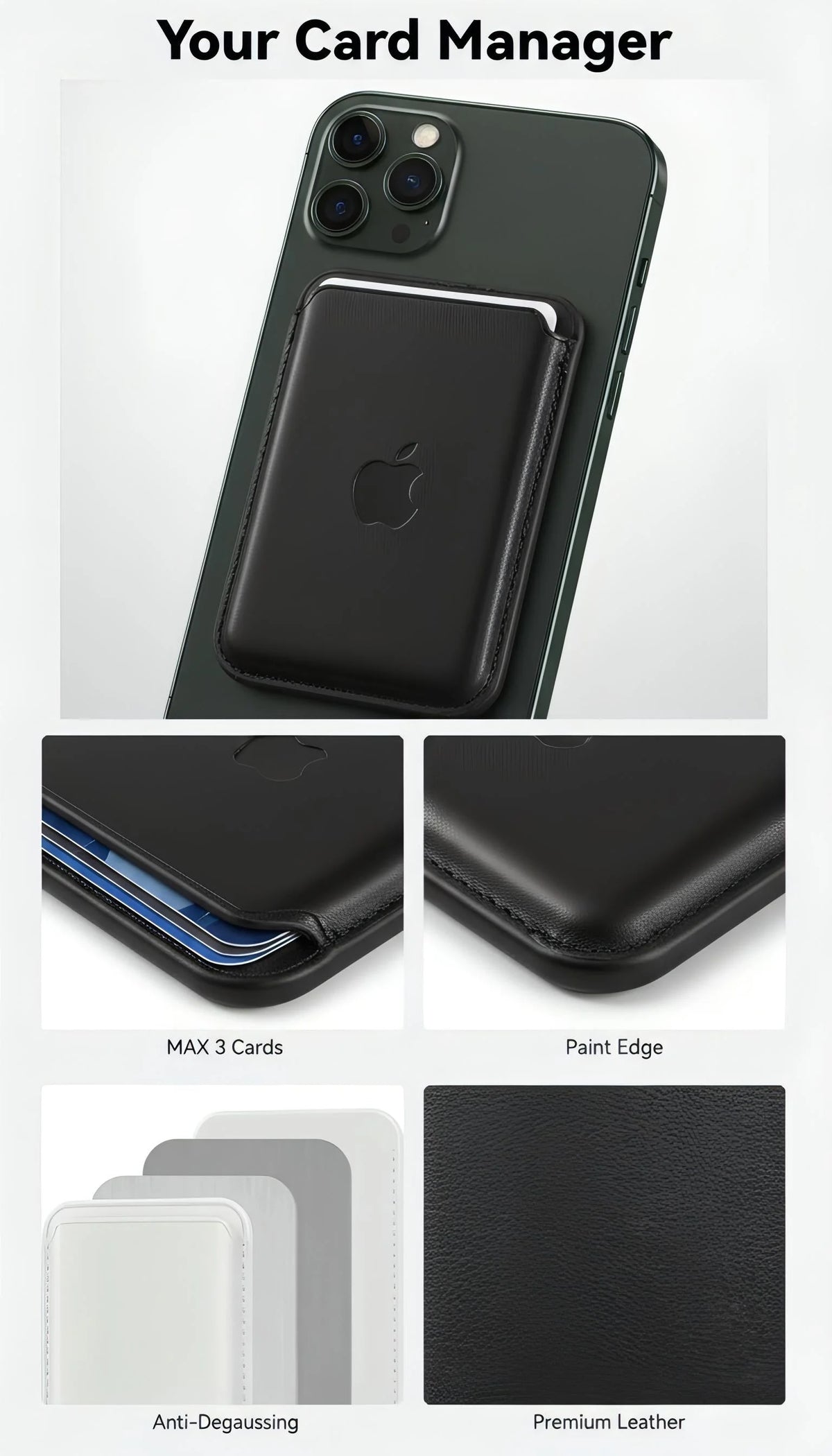 Leather Wallet MagSafe