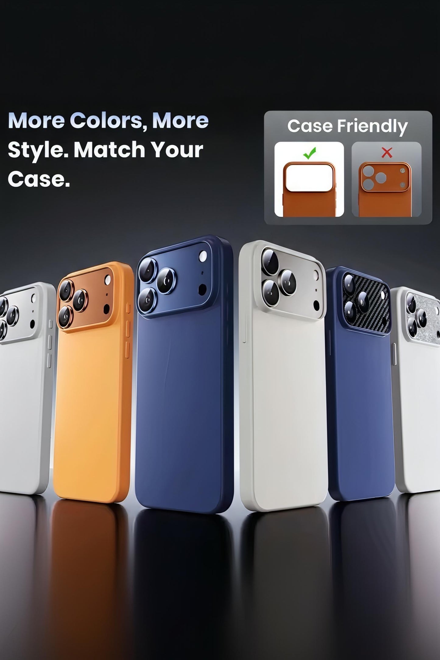 PROTECTOR DE CÁMARA 17 Pro y 17 Pro Max