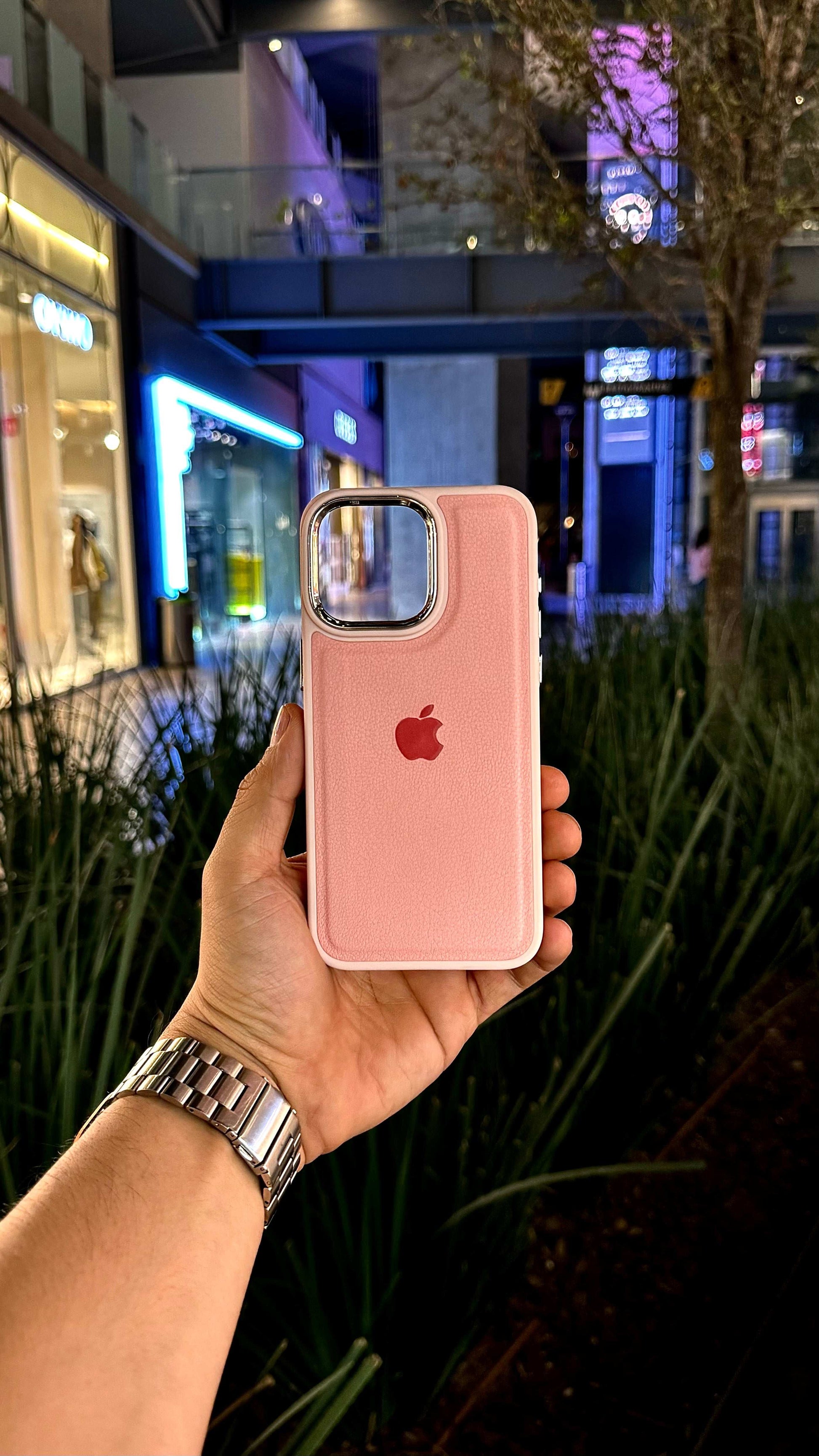 Pink Leather X Case