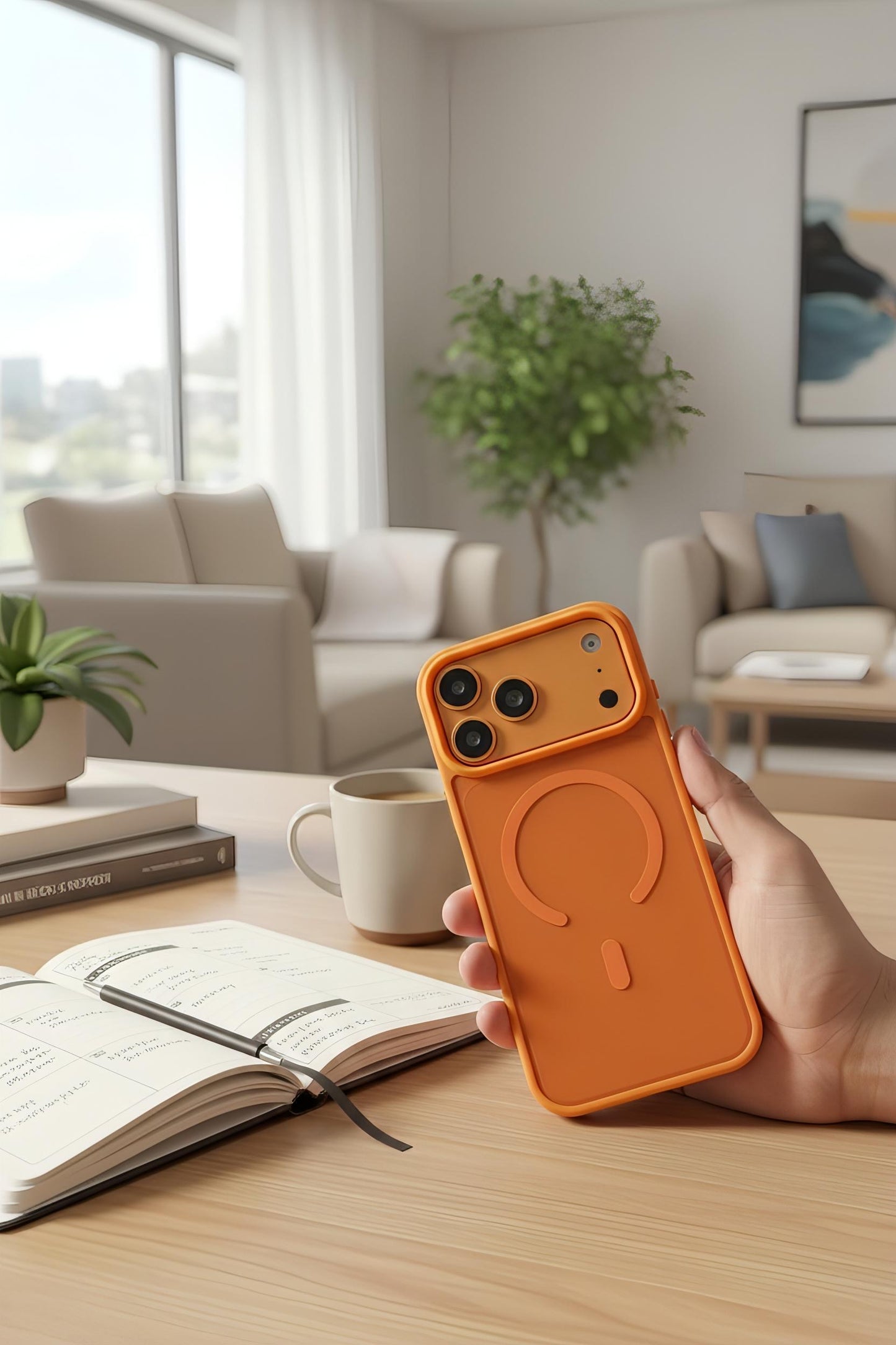 Orange Matte MagSafe