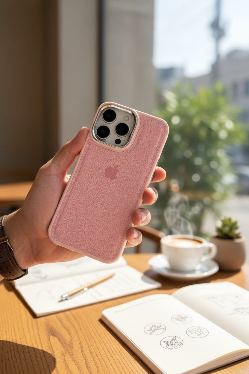 Pink Leather X Case