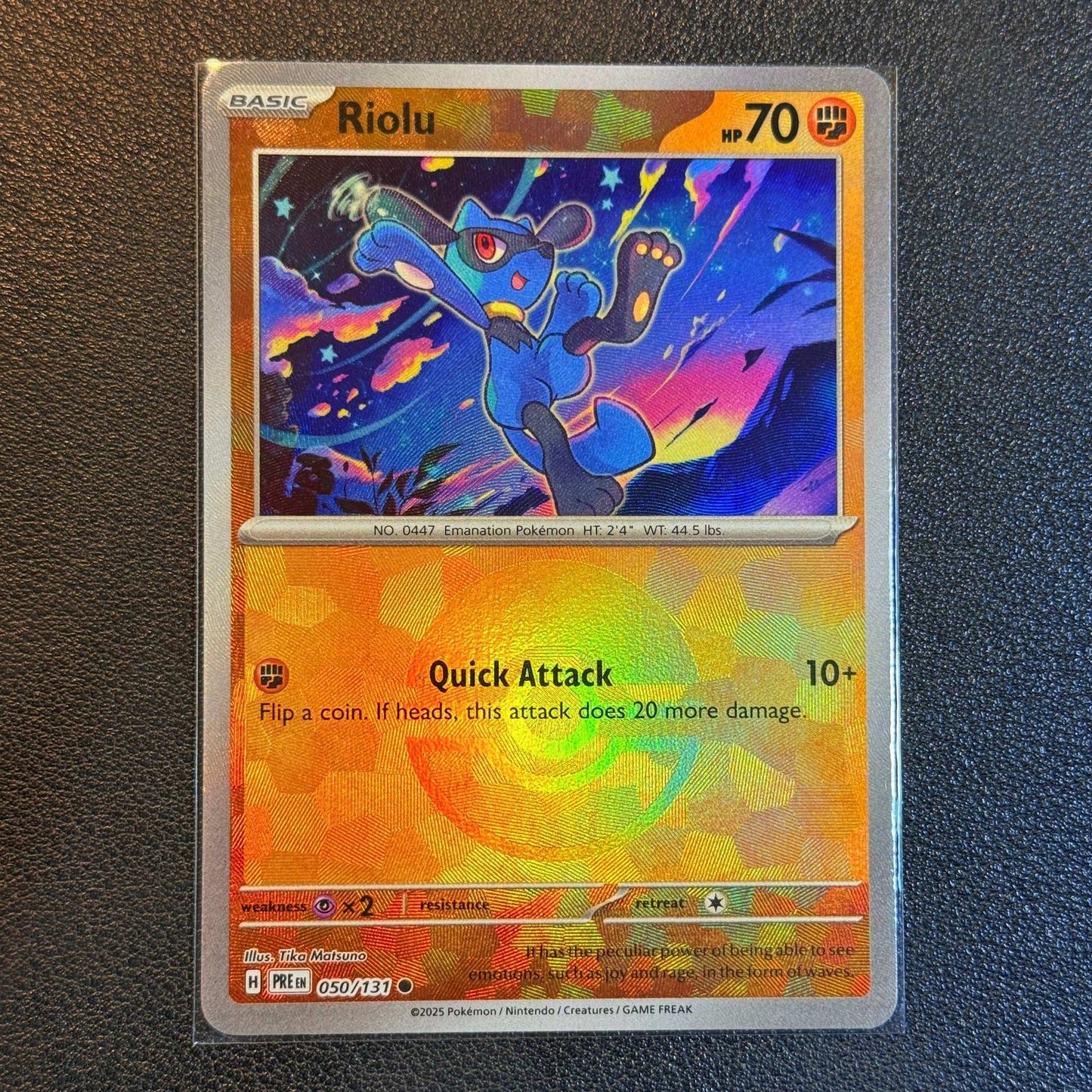 Riolu 050/131 Prismatic Evolutions