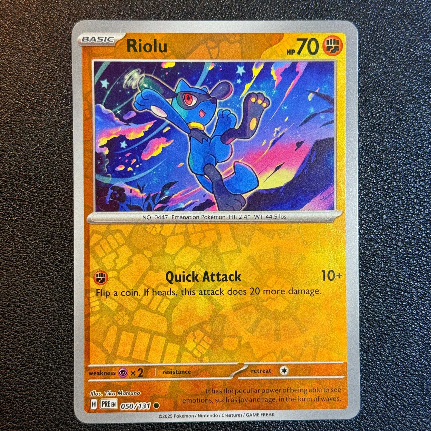 Riolu 050/131 Prismatic Evolutions