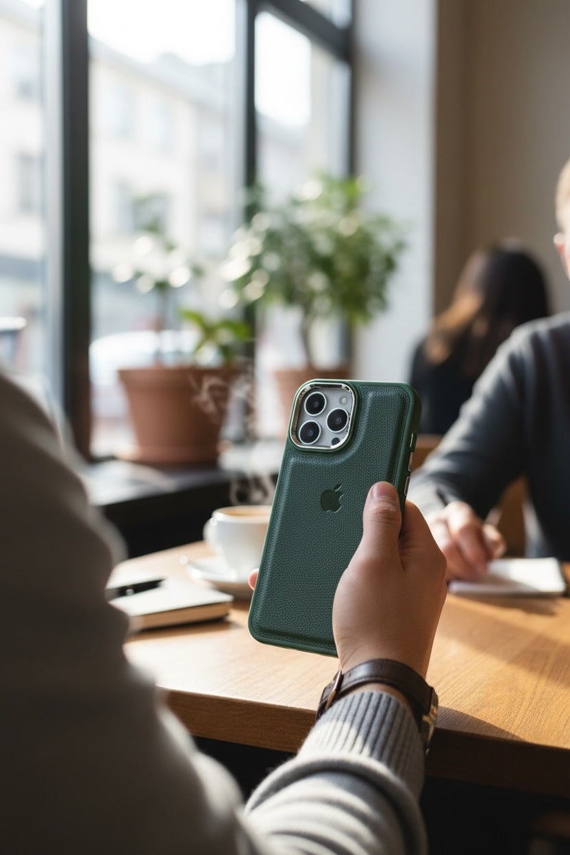 Green Leather X Case