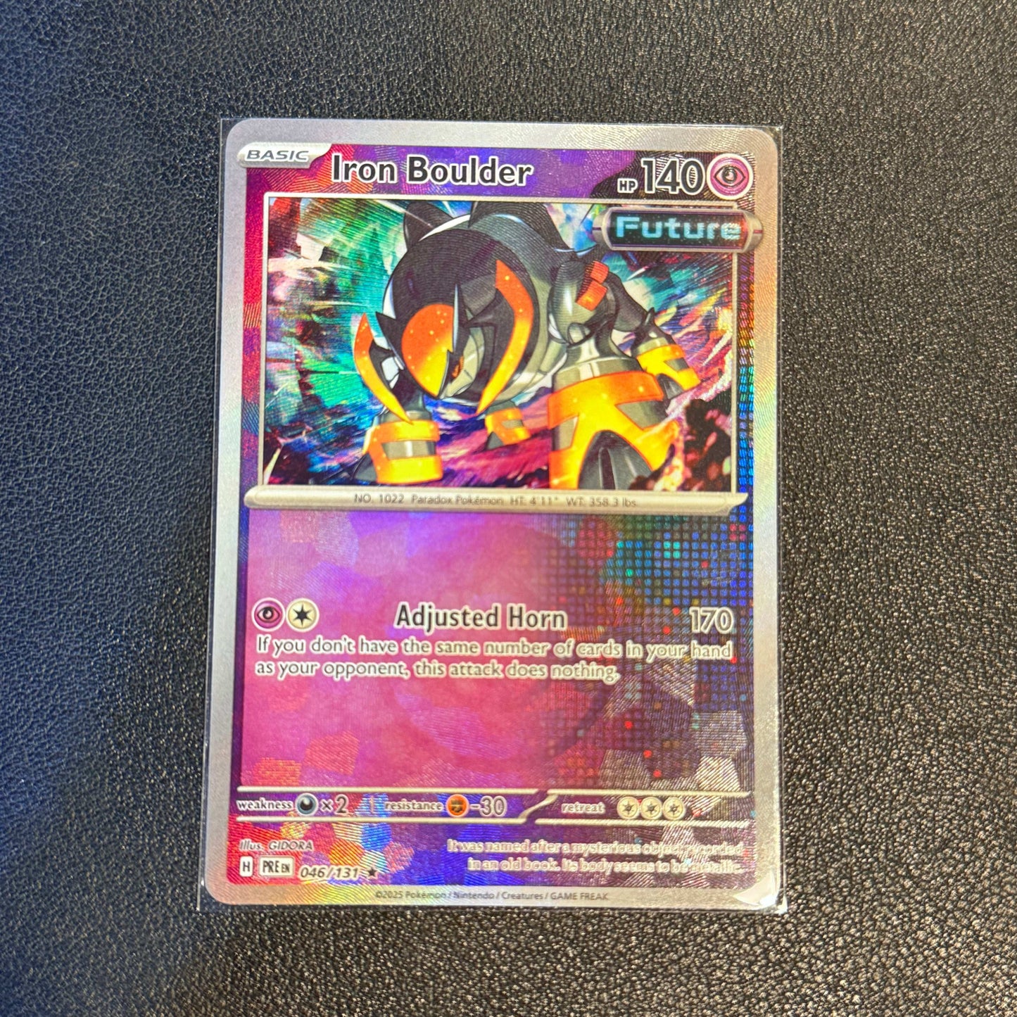 Iron Boulder 046/131 Prismatic Evolutions