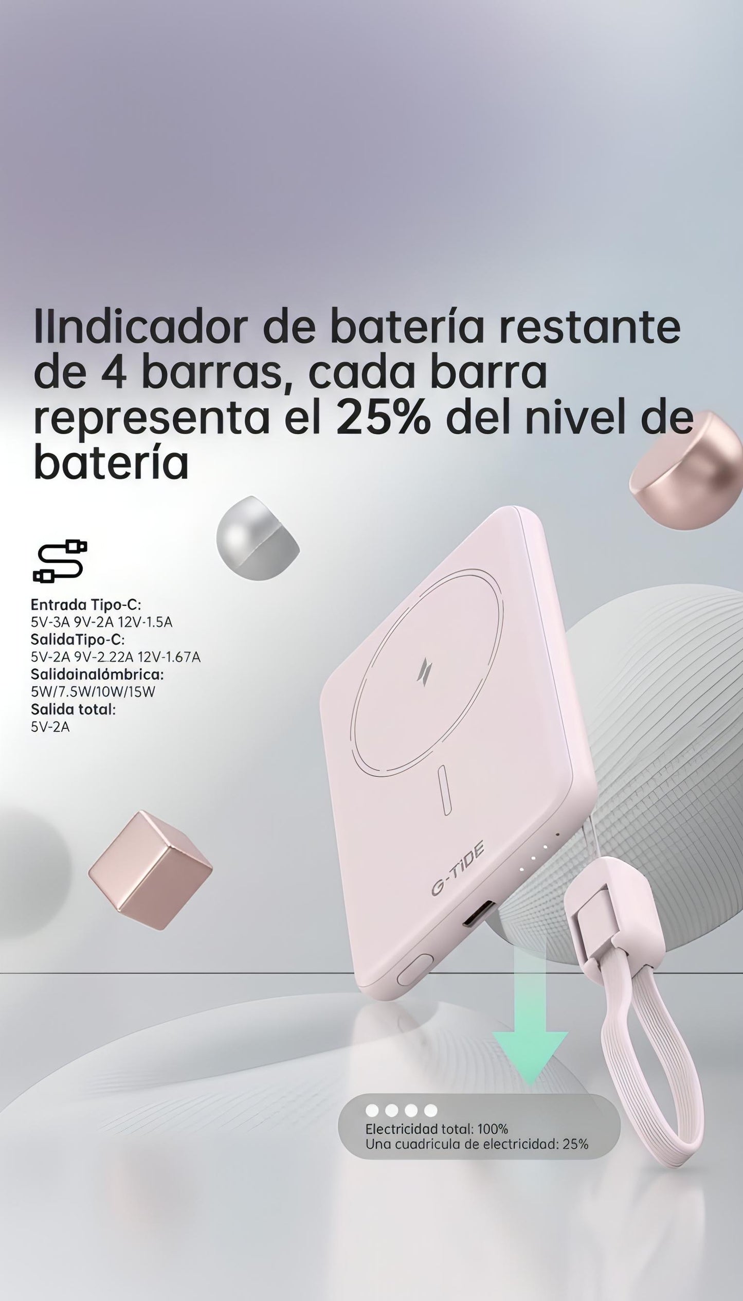 Batería MagSafe 5,000 MAH