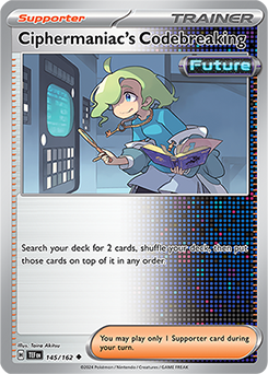 Ciphermaiac’s Codebreaking 104/131 Prismatic Evolutions - Stretto X