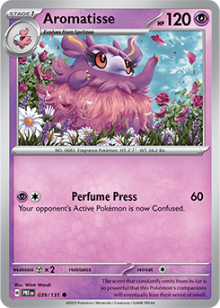 Aromatisse 039/131 Prismatic Evolutions - Stretto X