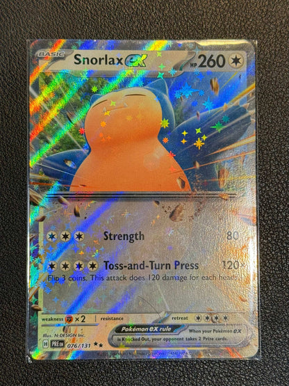 SNORLAX EX 076/131 Prismatic Evolutions