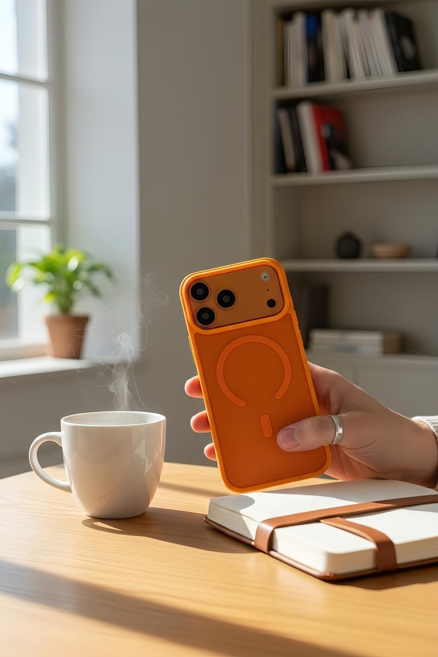 Orange Matte MagSafe