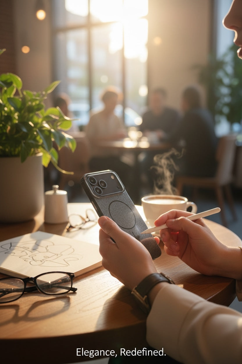 Black Glitter Case - Stretto X