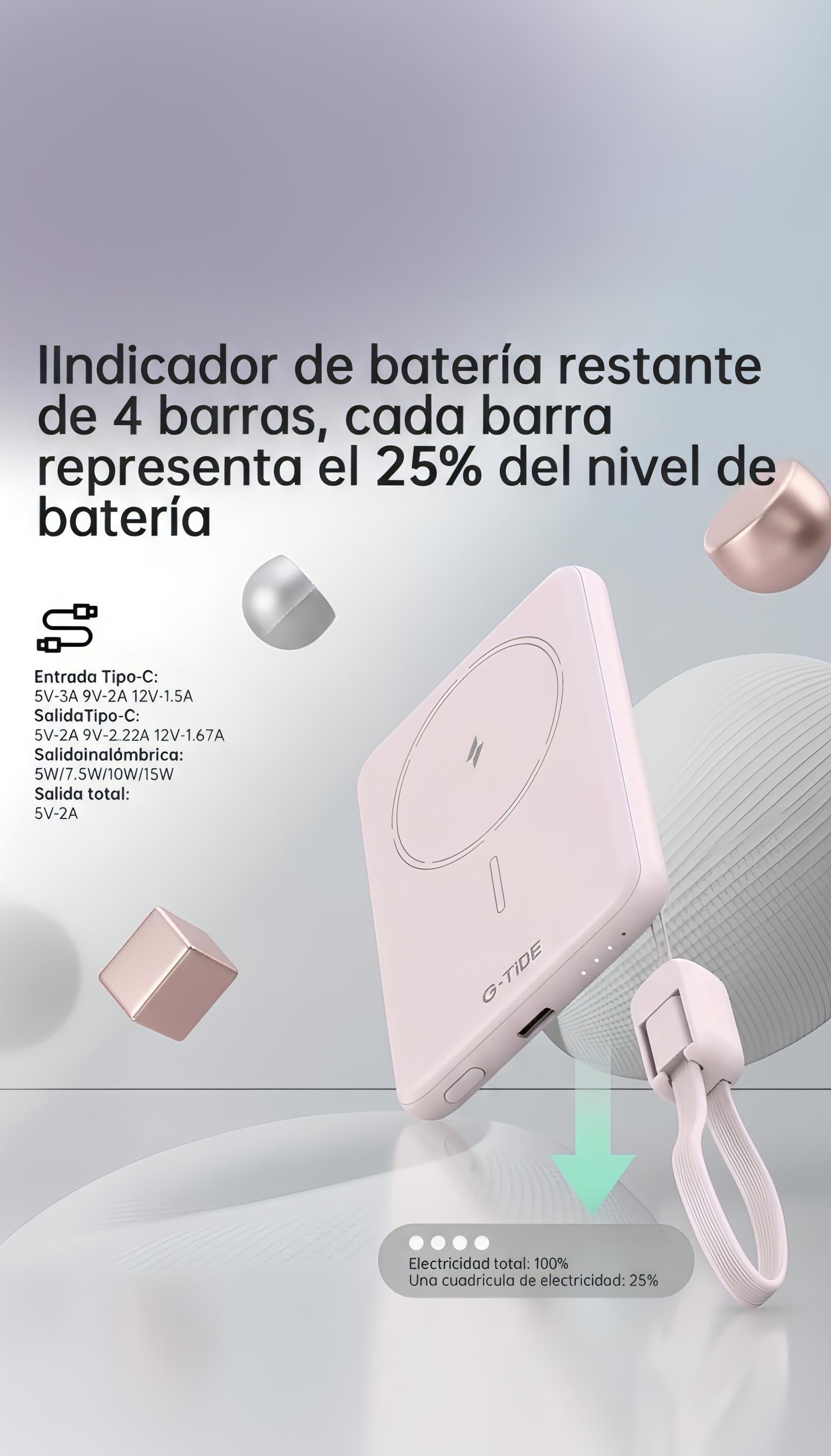 Batería MagSafe 5,000 MAH - Cargador