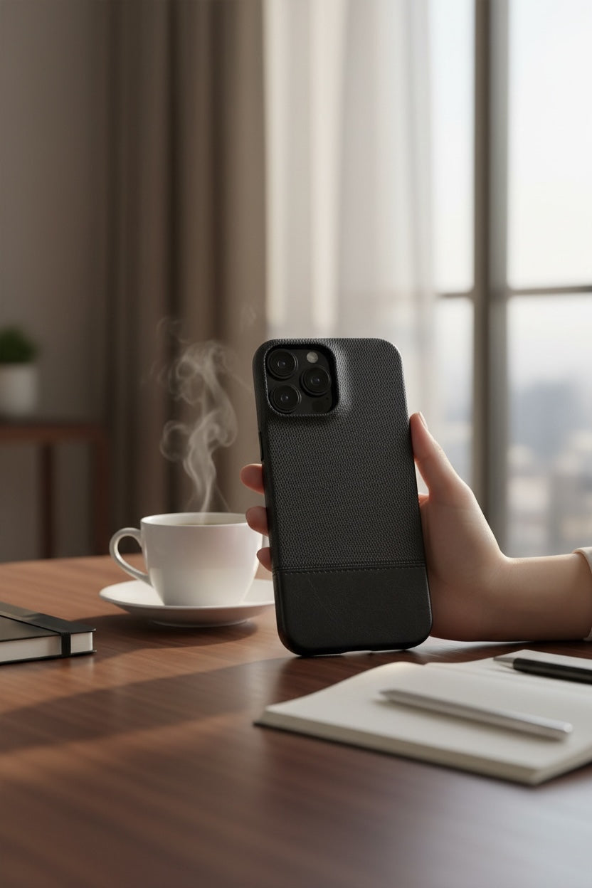 Black Air Leather - iPhone 16 Pro Max