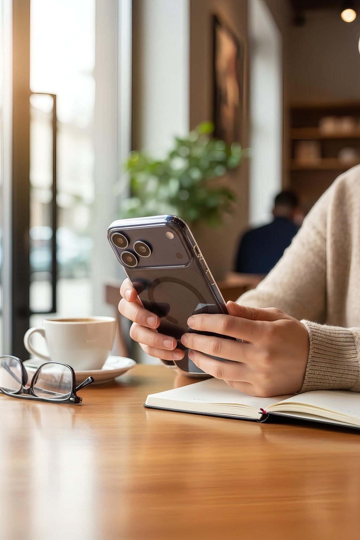 Black Clear Case - Funda para iPhone