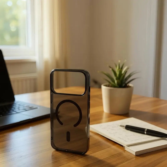 Black Clear Case - iPhone 17 Pro / CON MagSafe - Funda para iPhone