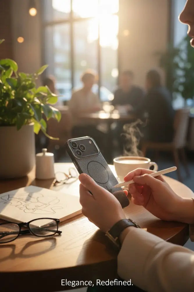 Black Glitter Case - Stretto X