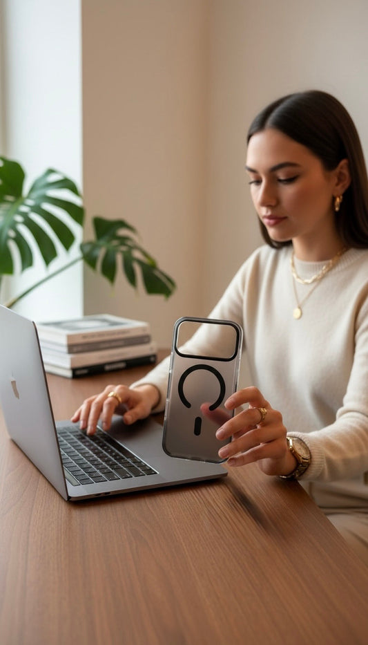 Black GRADIENT MagSafe - Funda para iPhone