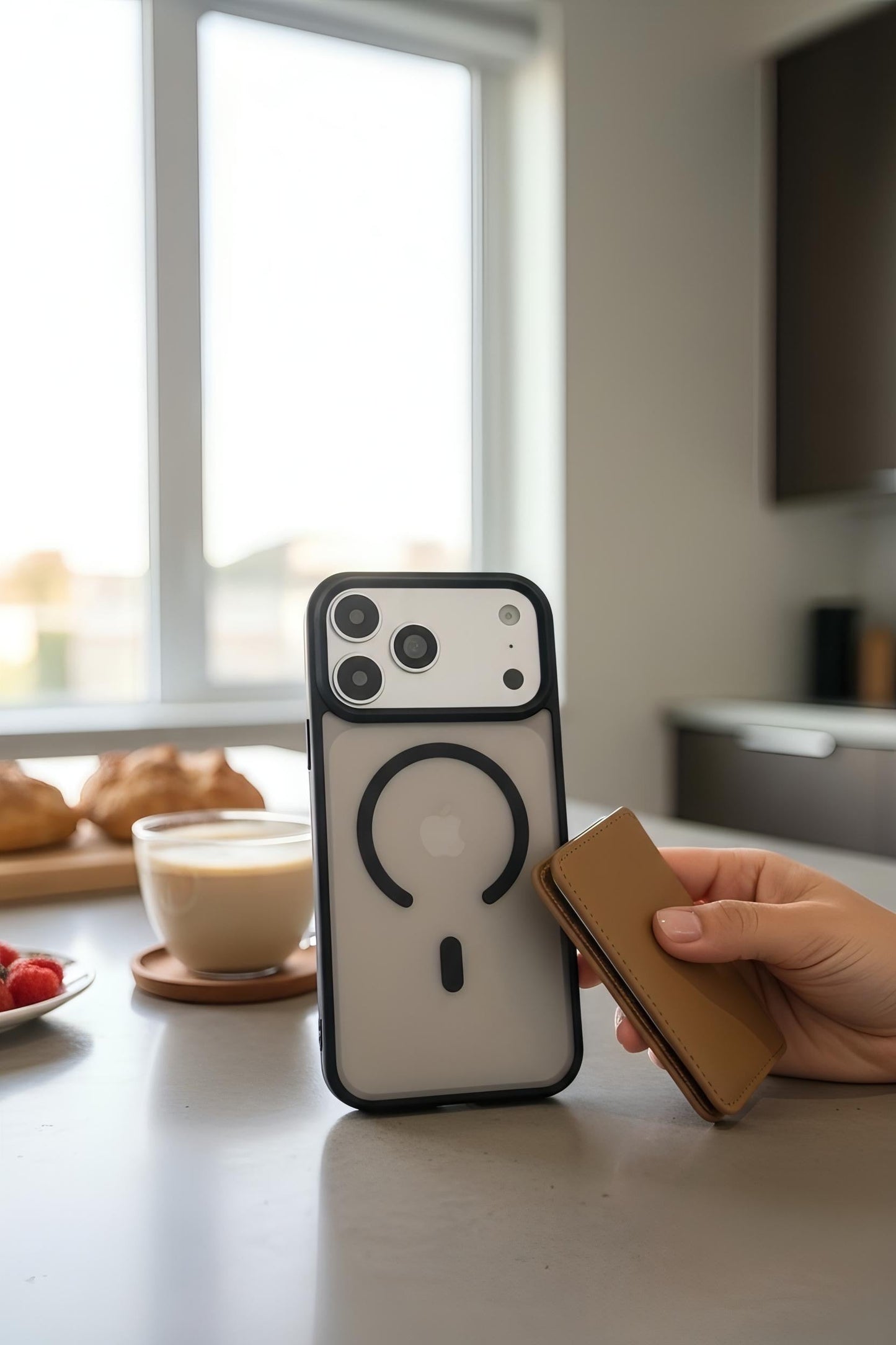 Black Matte MagSafe - Funda para iPhone