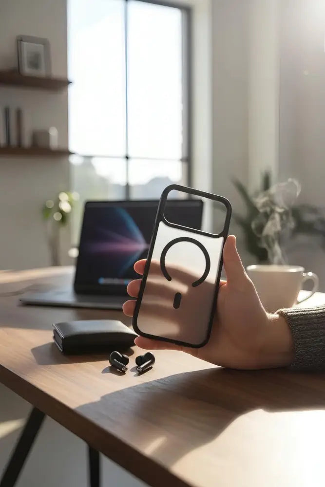 Black Matte MagSafe - iPhone 17 Pro Max - Funda para iPhone