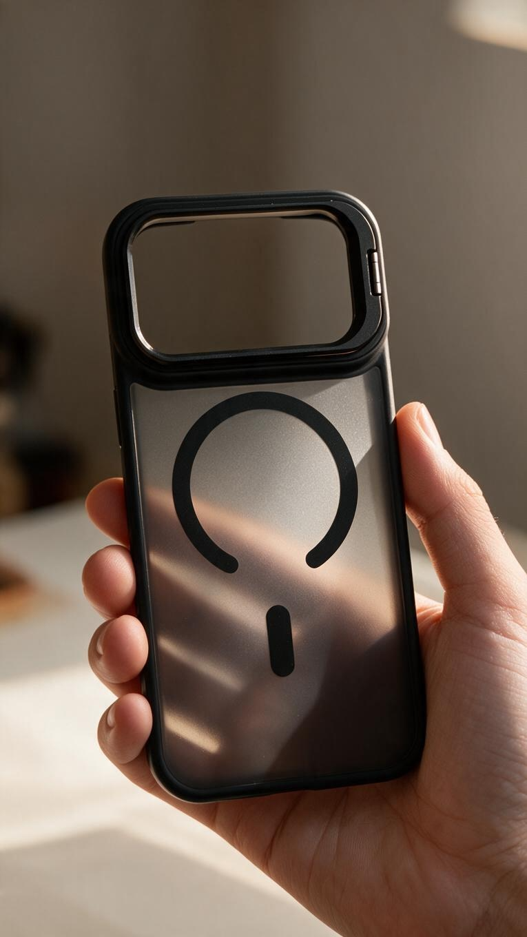 Black Matte Super Armour funda magsafe protección total para iPhone - Funda para iPhone