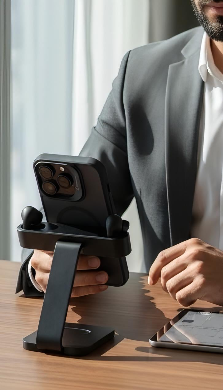 Black ShockProof funda negra con protección total y compatibilidad MagSafe