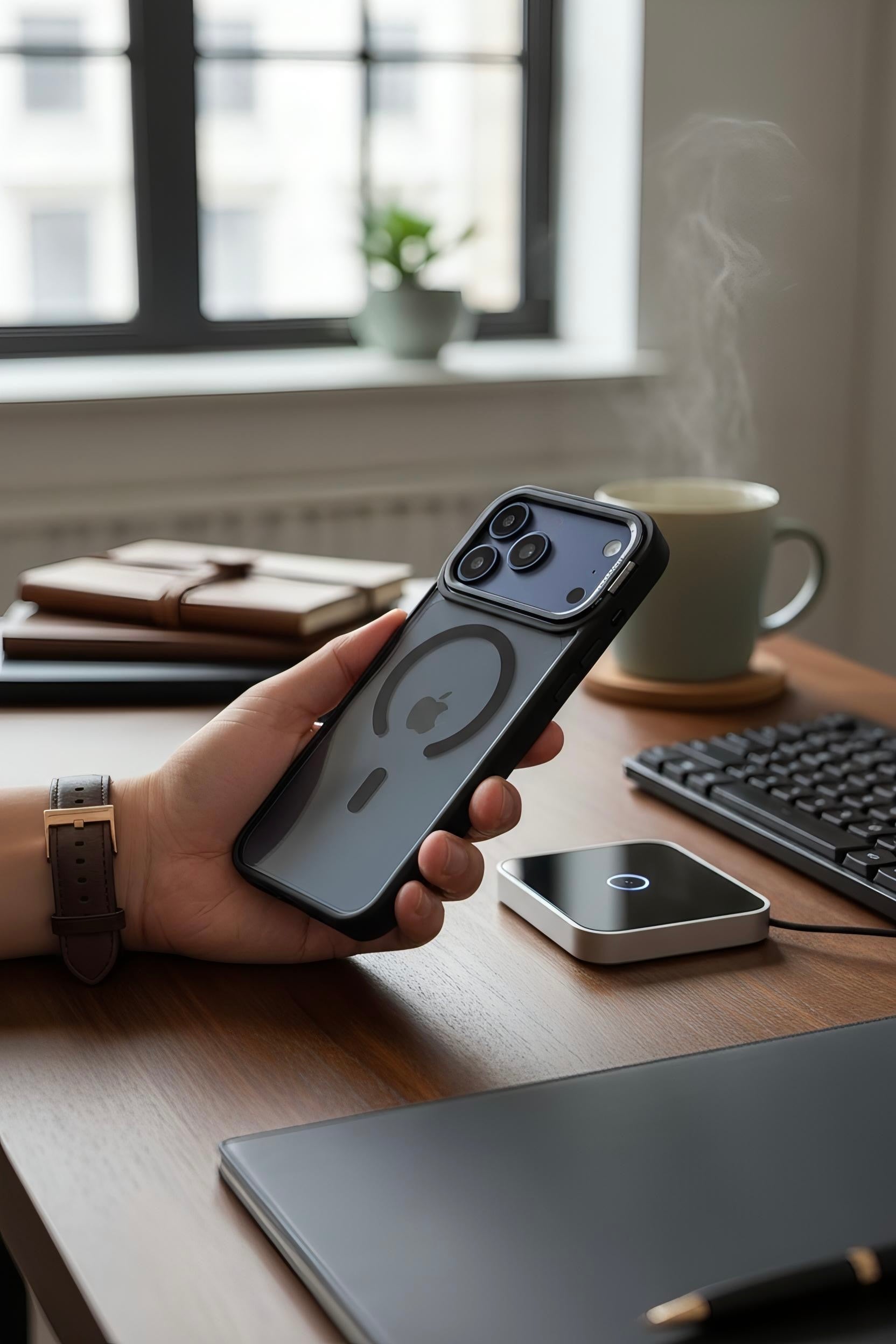 Black Super Armour - Funda para iPhone