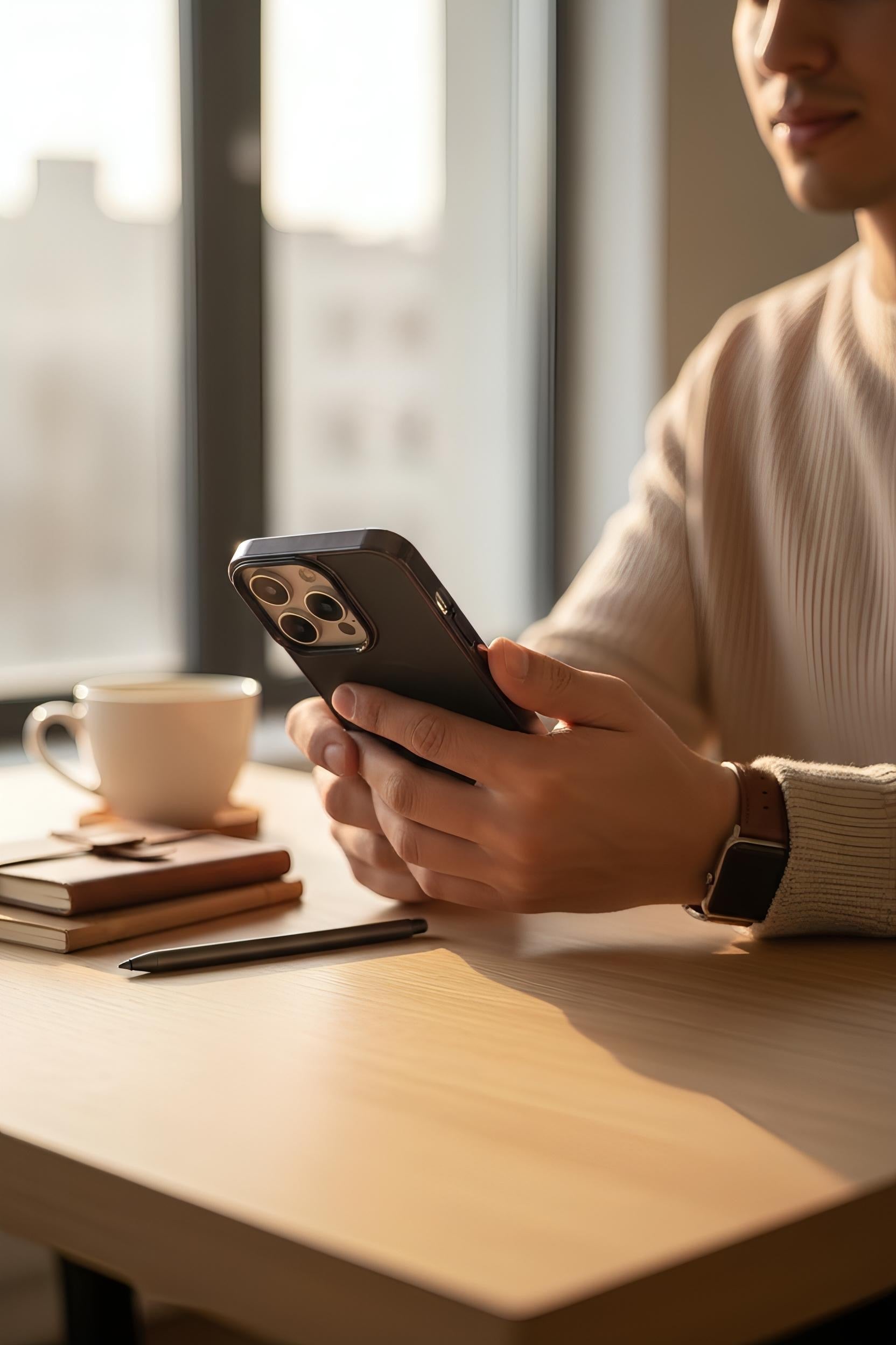 Black ThinSteel MagSafe - Funda para iPhone