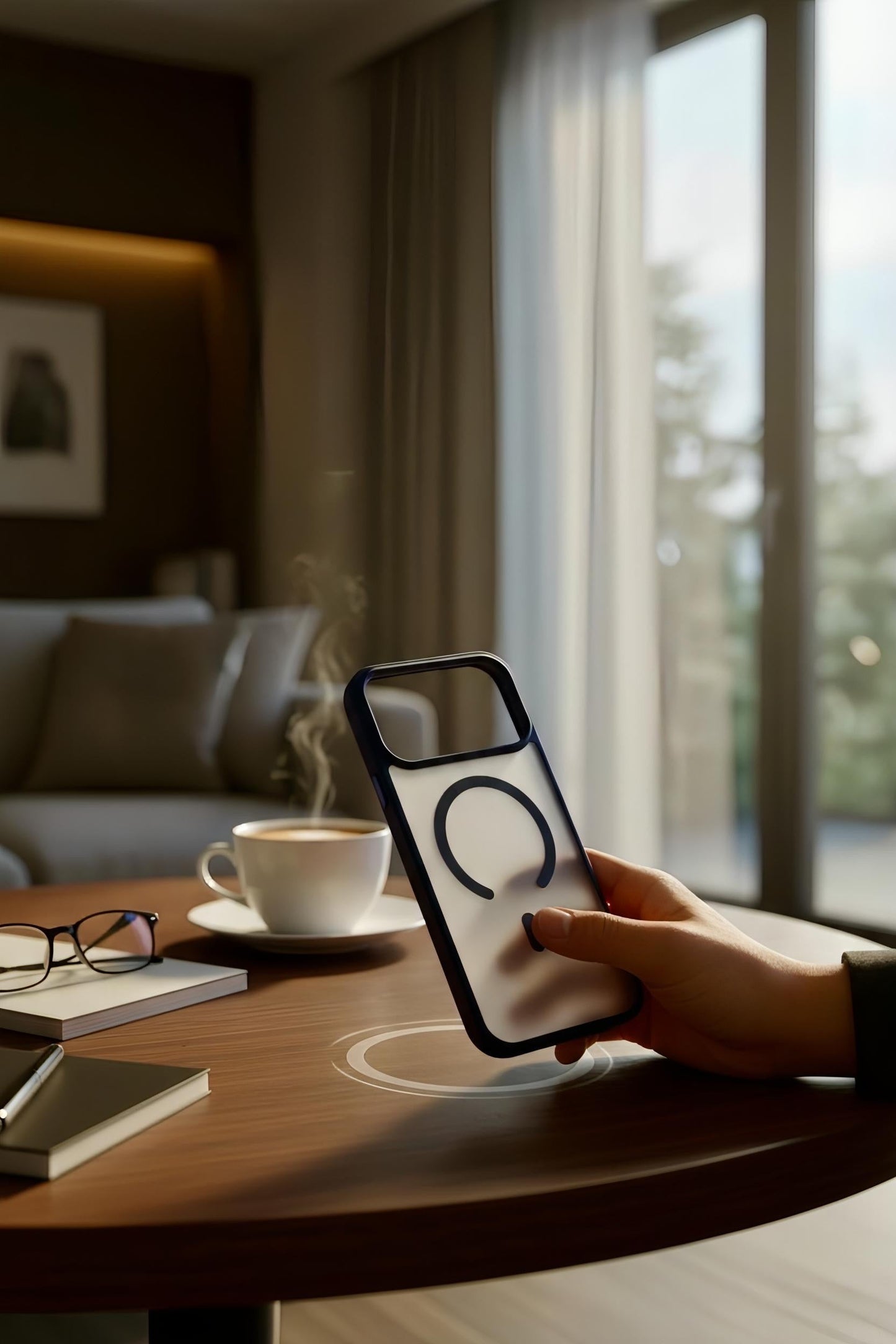 Deep Blue Matte MagSafe - iPhone 17 Pro Max - Funda para iPhone