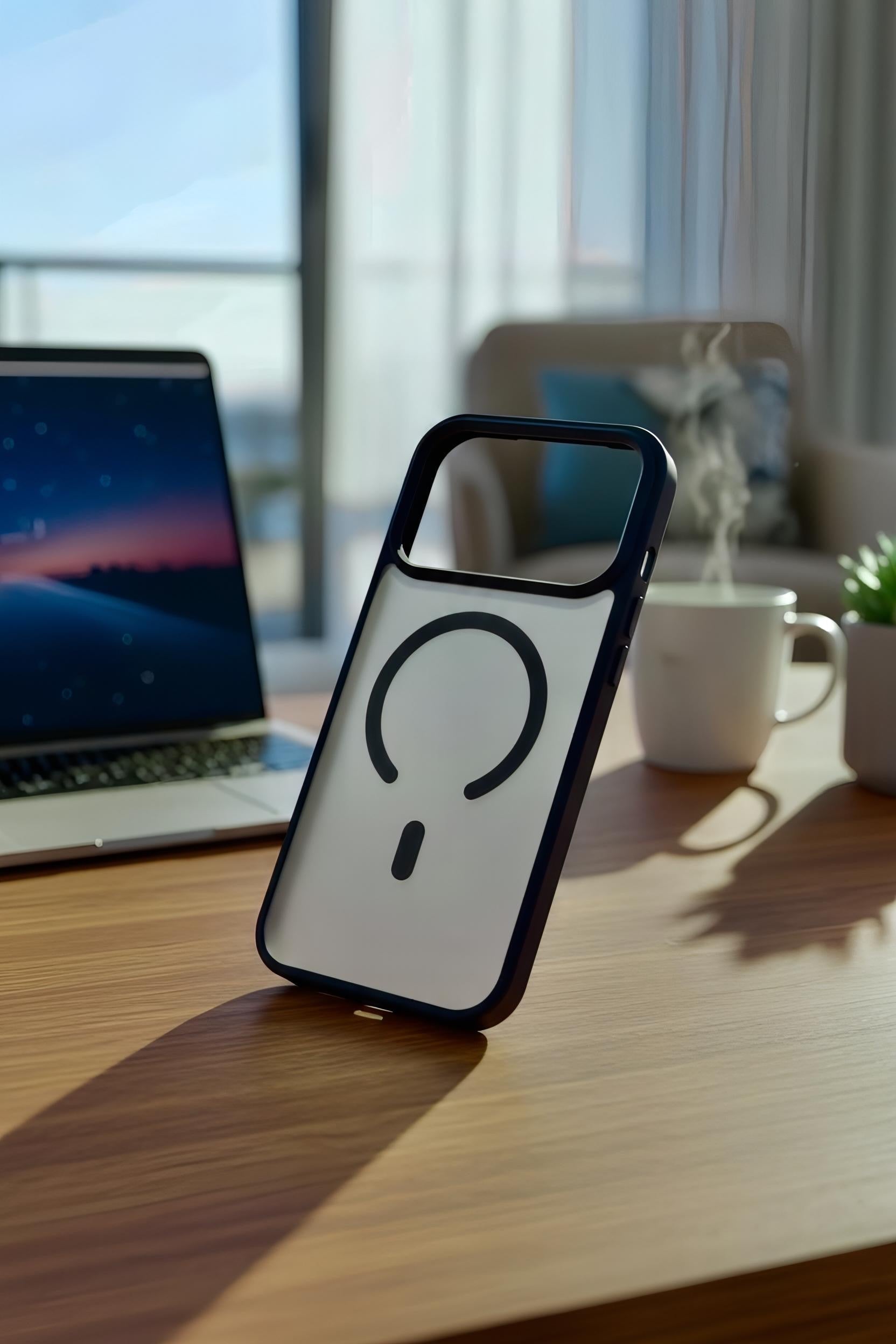 Deep Blue Matte MagSafe - Funda para iPhone