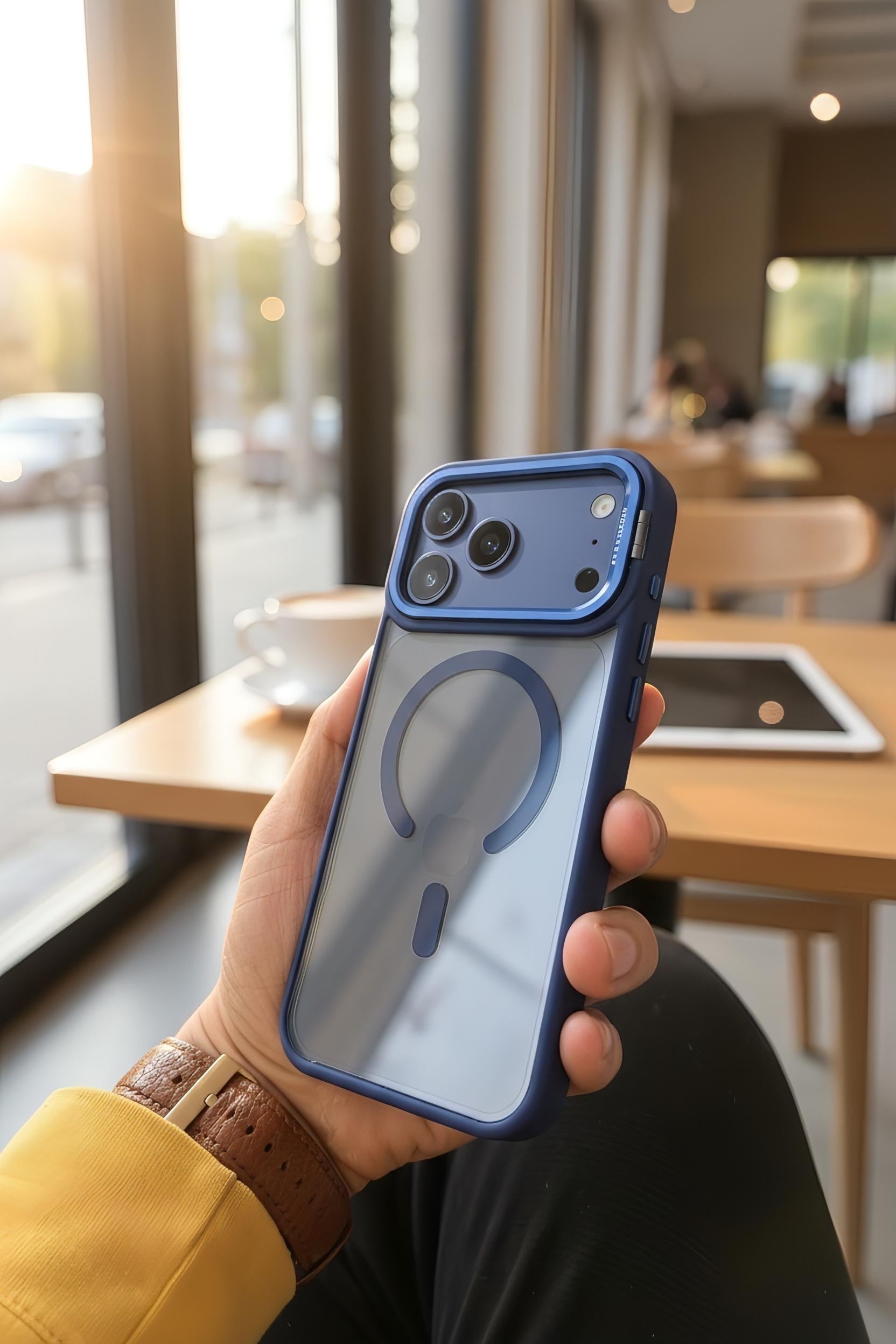 Blue Super Armour - Funda para iPhone