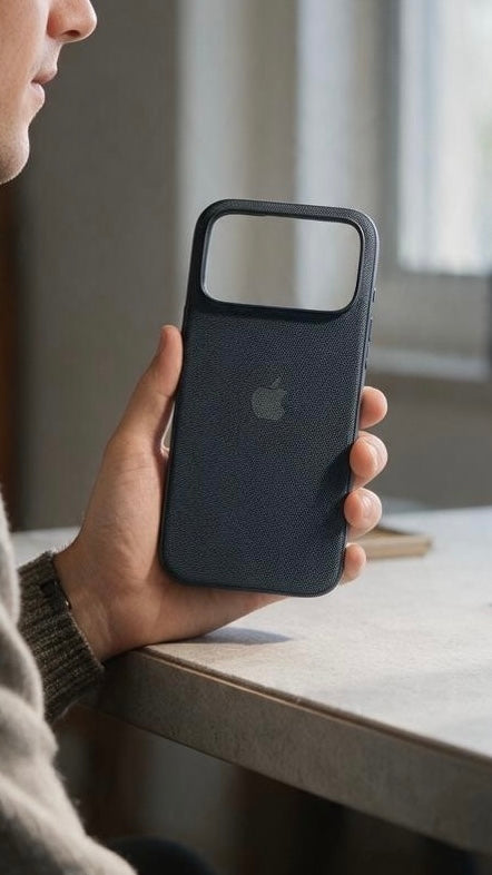 Blue TW Case para iPhone | Funda Tejida Premium con MagSafe