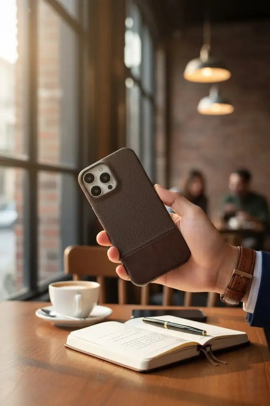 Brown Air Leather - iPhone 16 Pro Max