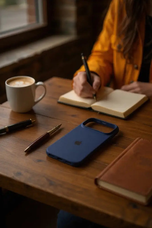 Deep Blue Silicon Case - Funda para iPhone