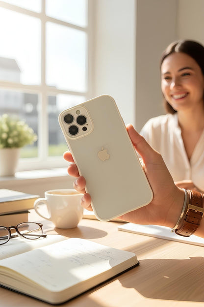 White Super Shield - Funda para iPhone