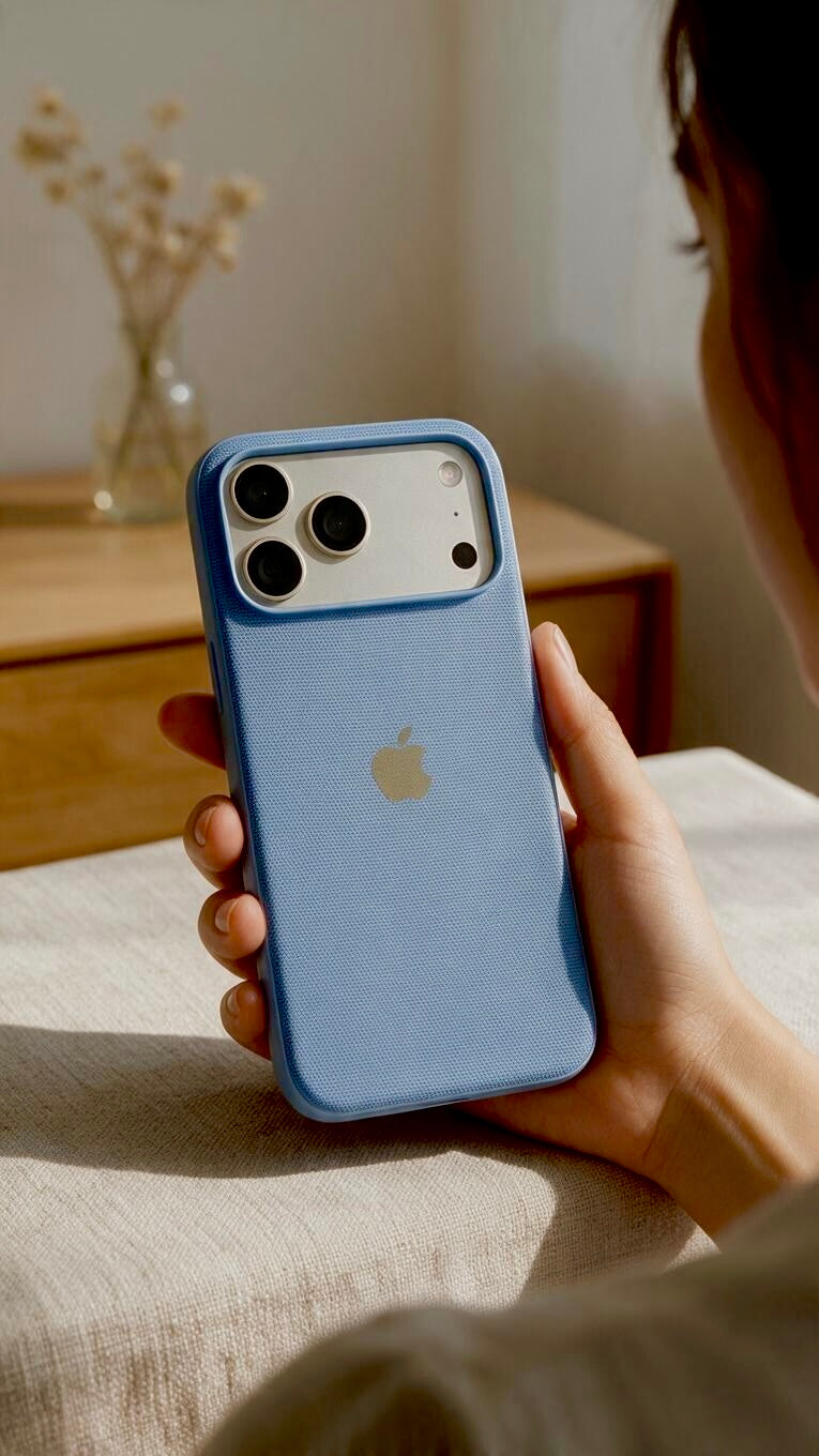 Glacier TW Case para iPhone | Funda Tejida Premium con MagSafe