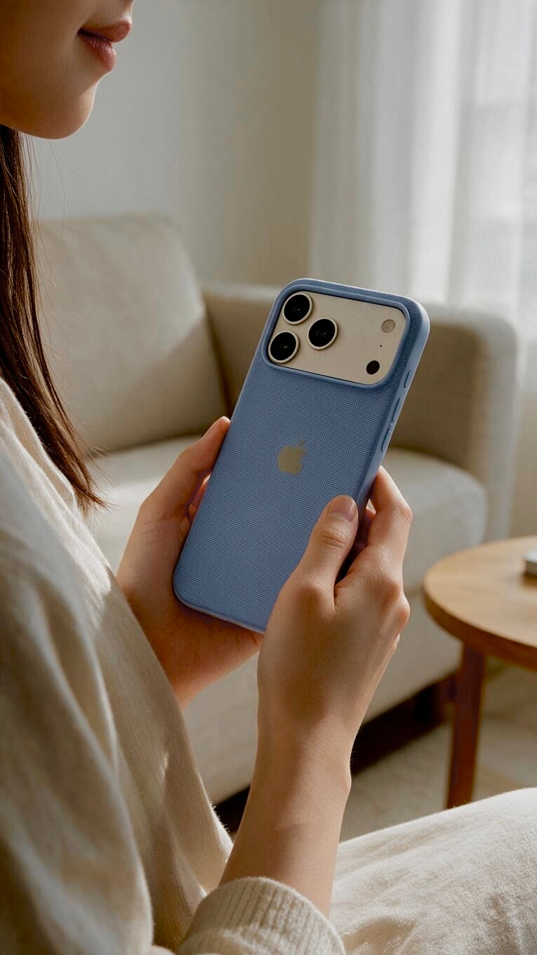 Glacier TW Case para iPhone | Funda Tejida Premium con MagSafe