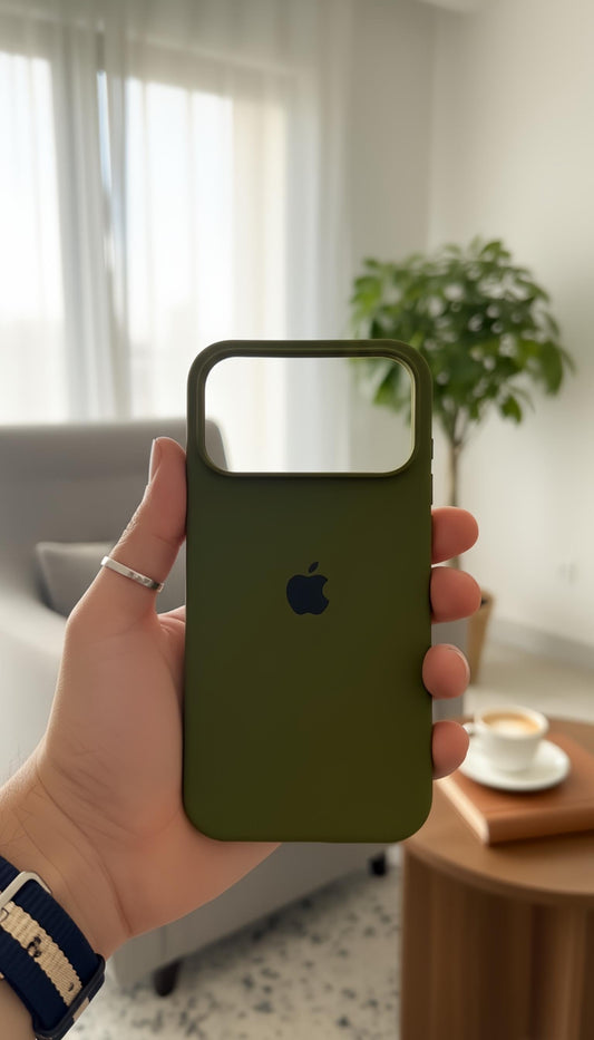 Military Green Case Funda de silicona alta calidad para iPhone - Funda para iPhone