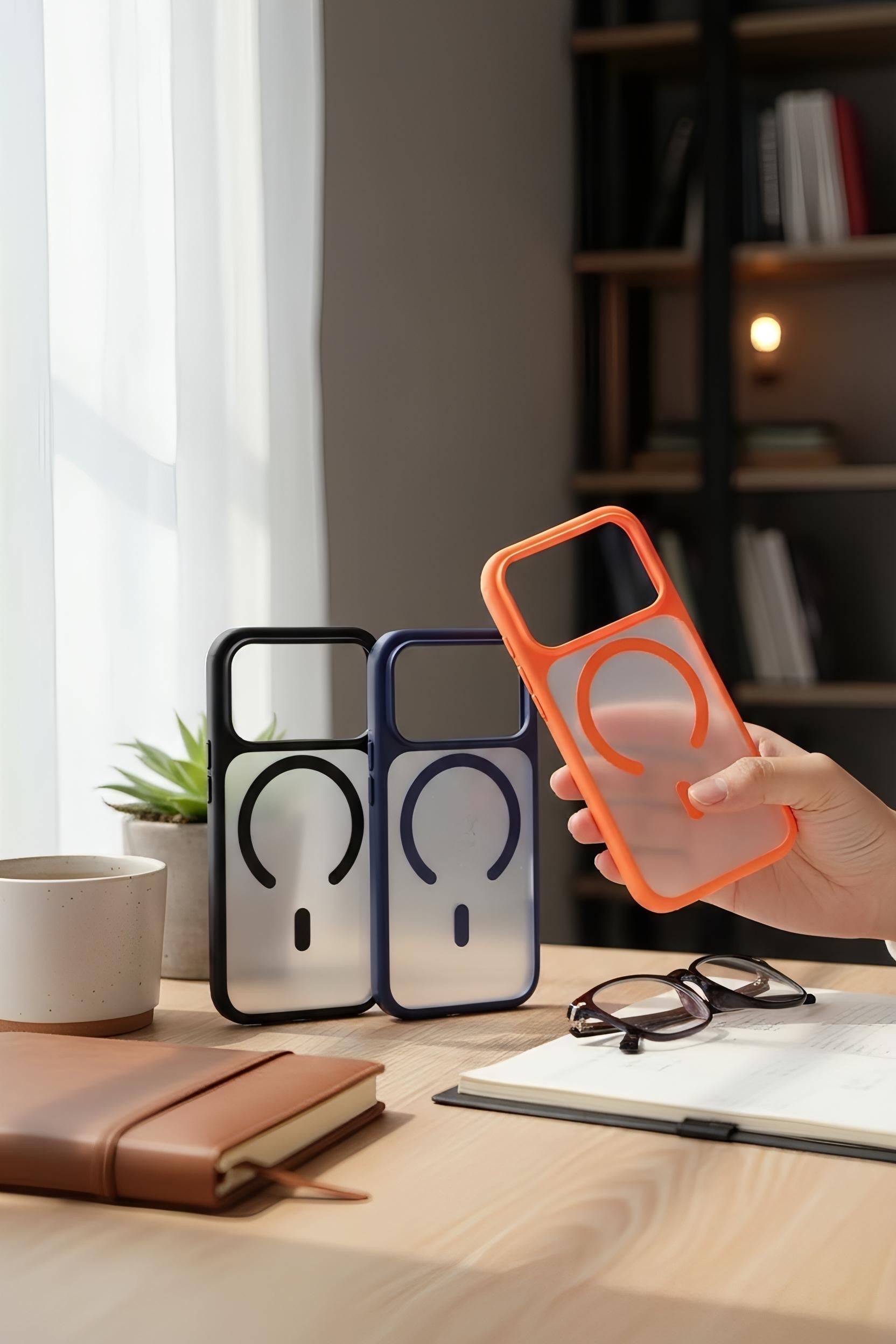 Pink Matte MagSafe - Funda para iPhone