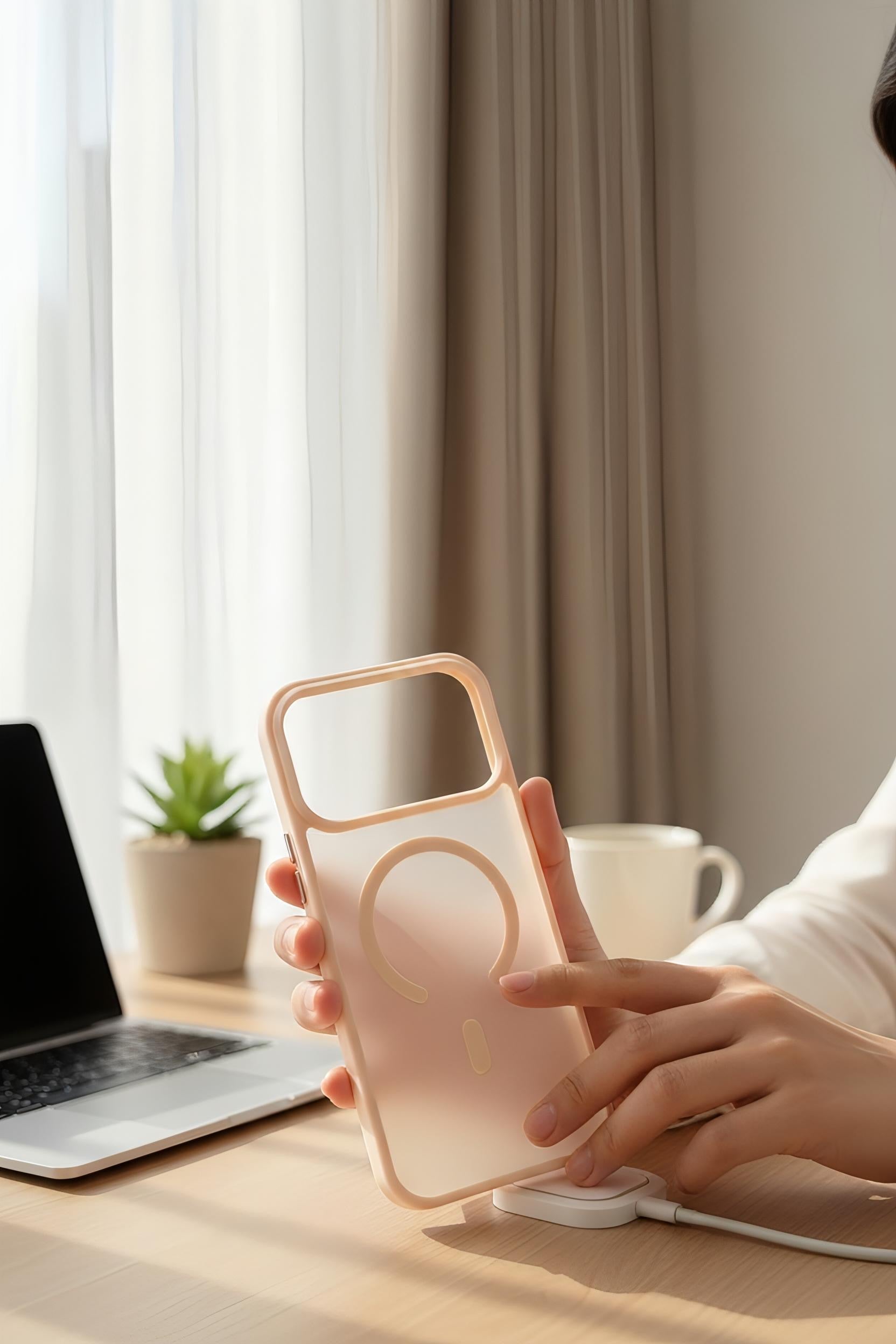 Pink Matte MagSafe - iPhone 17 Pro Max - Funda para iPhone