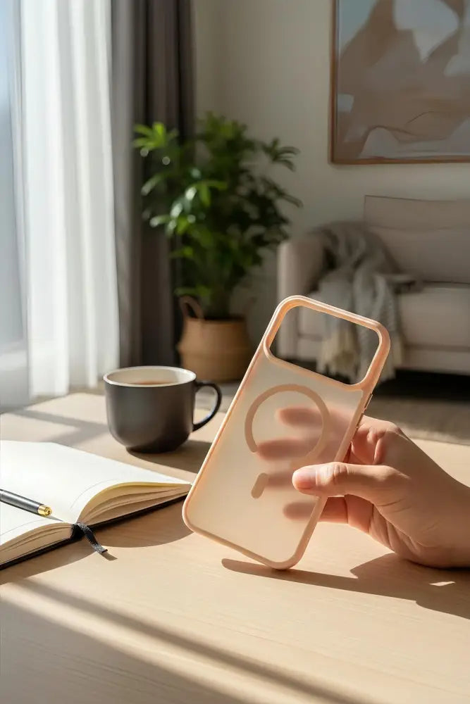 Pink Matte MagSafe - Funda para iPhone