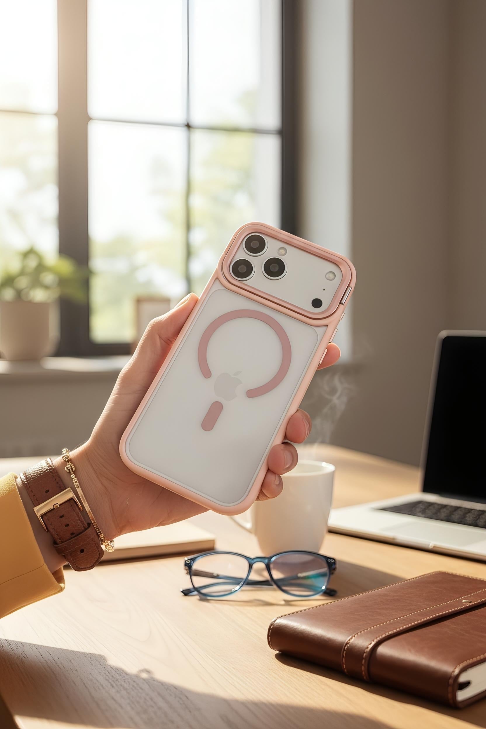 Pink Super Armour - Funda para iPhone