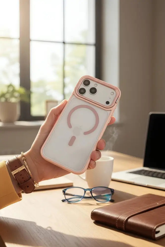 Pink Super Armour - Funda para iPhone