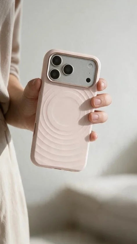 Pink Super Silicon Funda MagSafe de Silicona Premium para iPhone - Funda para iPhone
