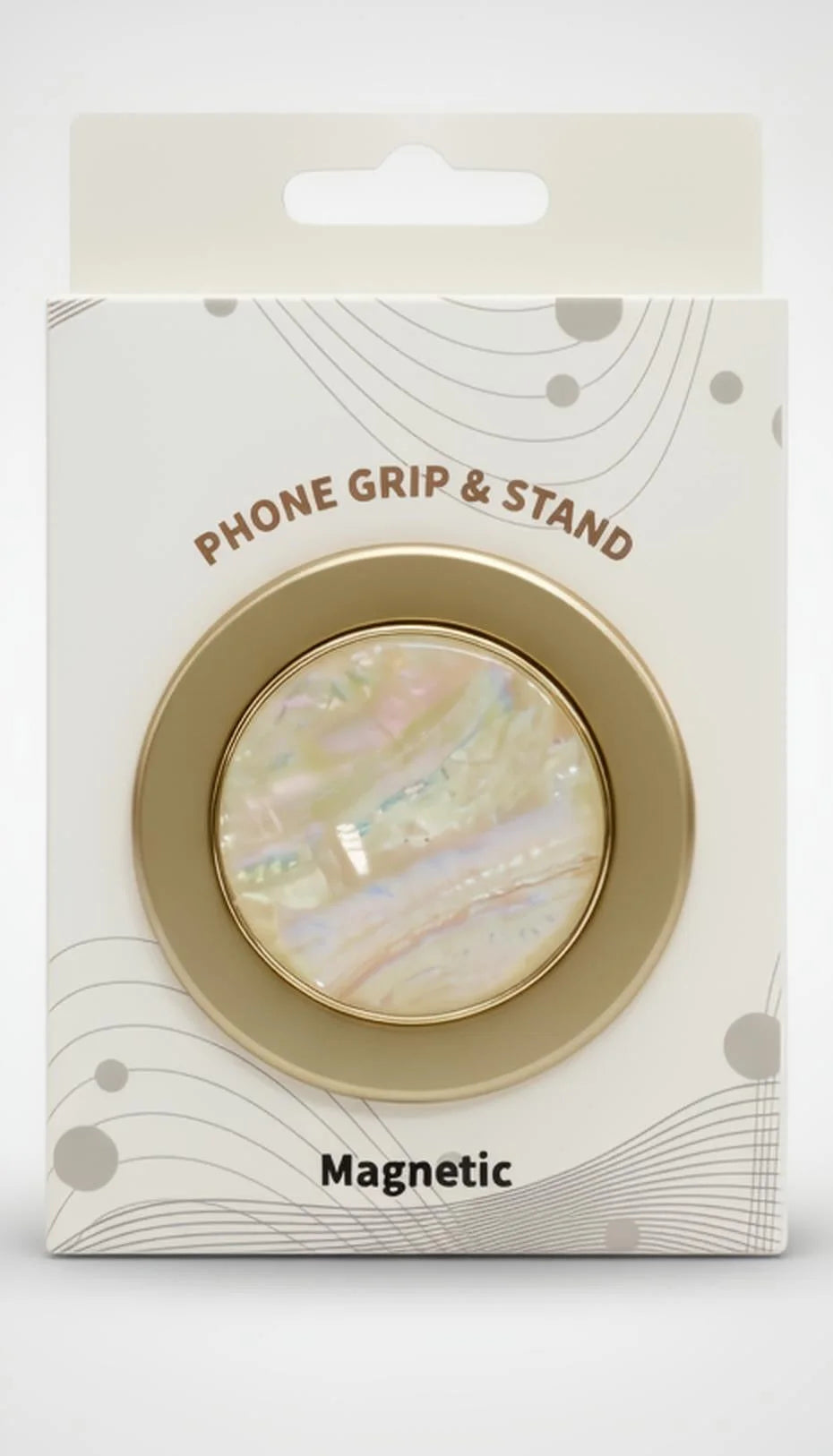 Pop Socket Metálico MagSafe pop socket magnético para iPhone - Oro 2