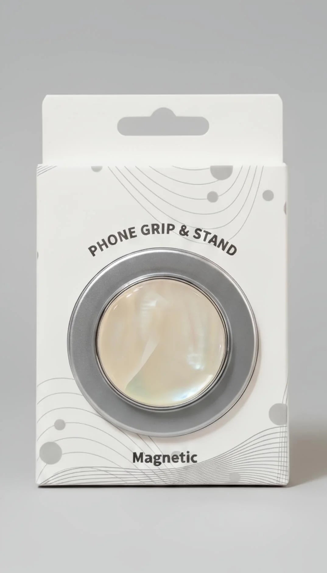 Pop Socket Metálico MagSafe pop socket magnético para iPhone - Plata 1