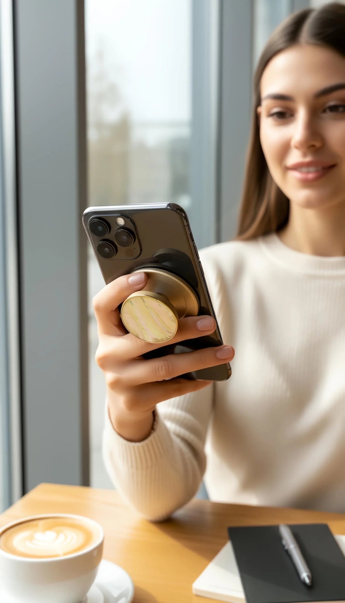 Pop Socket Metálico MagSafe pop socket magnético para iPhone